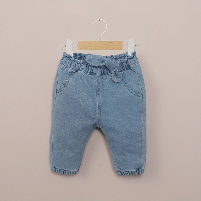 OPALINE - Jeans azul de bebé niña 40559