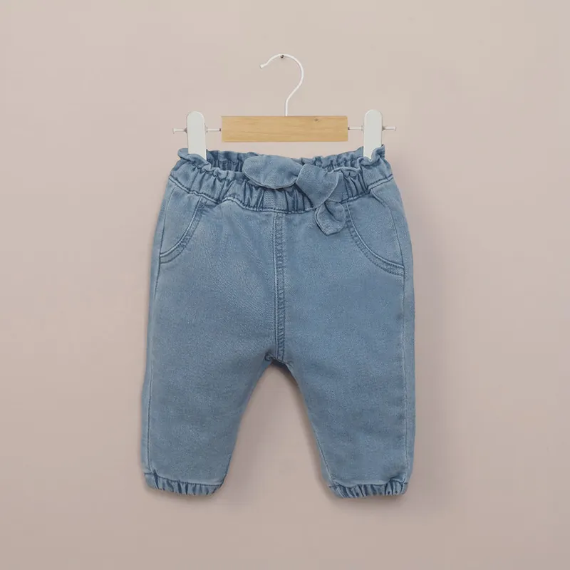 OPALINE - Jeans azul de bebé niña 40559