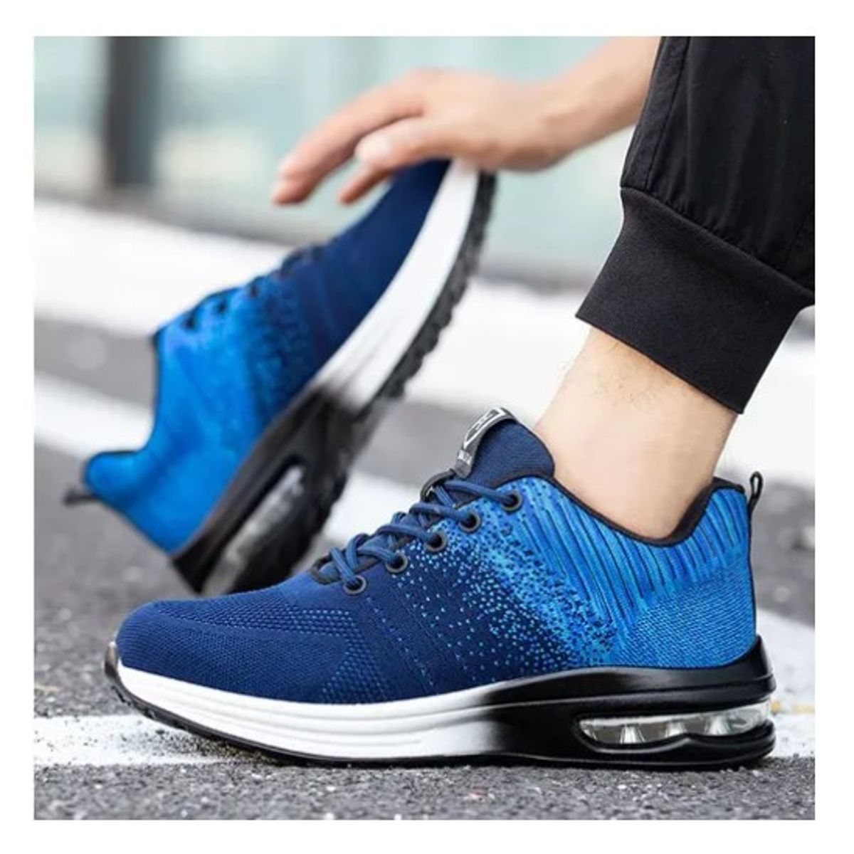 ESHOPANGIE - Zapatilla De Seguridad Zapato Industrial Trabajo Unisex