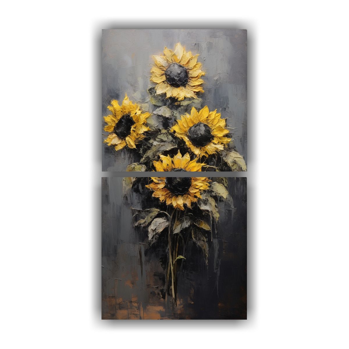 GENERICO - Pintura En Lienzo De Composición Equilibrada Con 80x160 Cm
