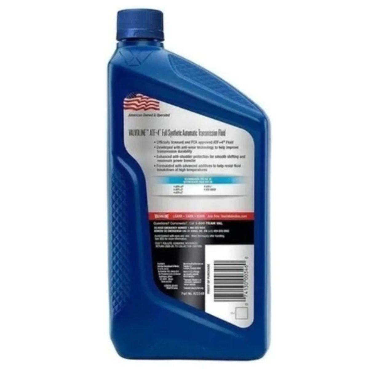 VALVOLINE - Aceite Atf+4 946ml x2 unidades Jeep-Chrysler-Dodge