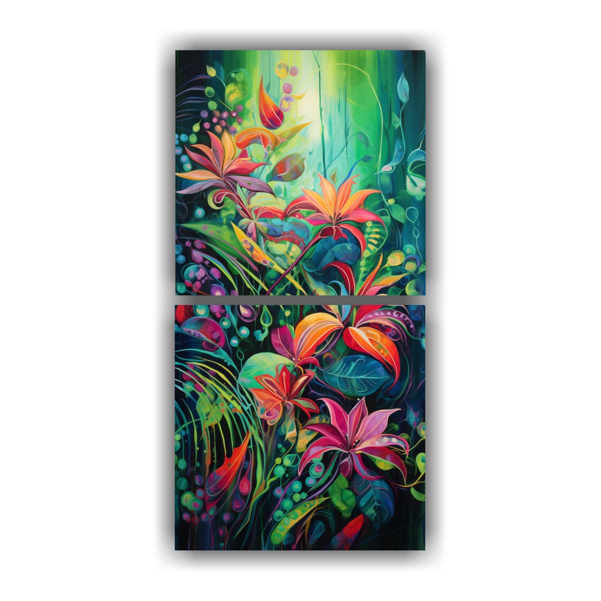 GENERICO - Cuadros Hermosos Con Patrones Abstractos Y 70x140 Cm