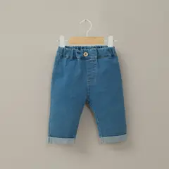 OPALINE - Jeans azul de bebé unisex