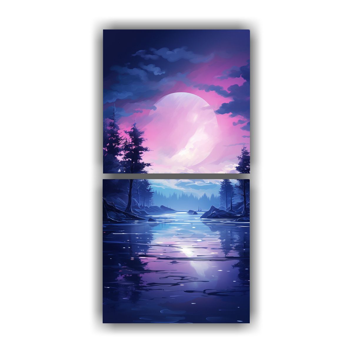 GENERICO - Pinturas Decorativas Exuberantes Interpretación 70x140 Cm