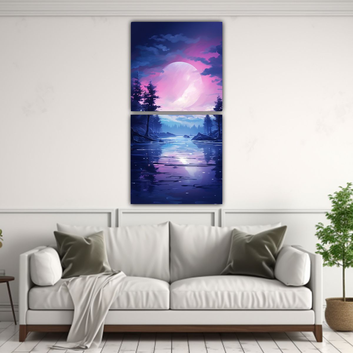 GENERICO - Pinturas Decorativas Exuberantes Interpretación 80x160 Cm