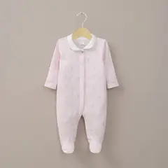 OPALINE - Osito rosado estampado de bebé niña