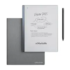 GENERICO - ReMarkable 2 Essentials 103 Tableta Digitalizadora con Marker Plus Pen y Book Folio Cover Gris