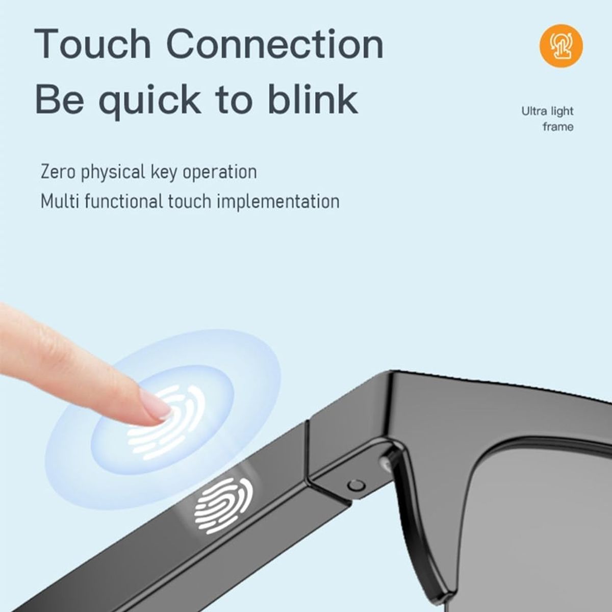 GENERICO - Gafas Bluetooth Musica LlamadasTop Ventas