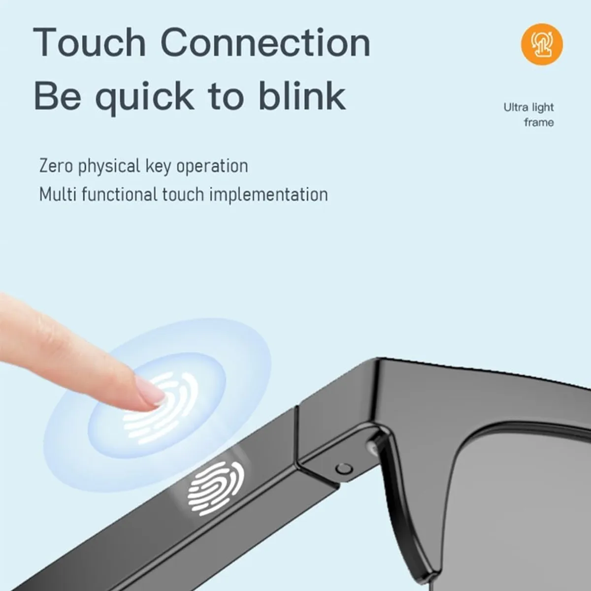 GENERICO - Gafas Bluetooth Musica LlamadasTop Ventas