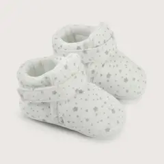 OPALINE - Pantufla Blanco de Bebé 40640 6-9 meses