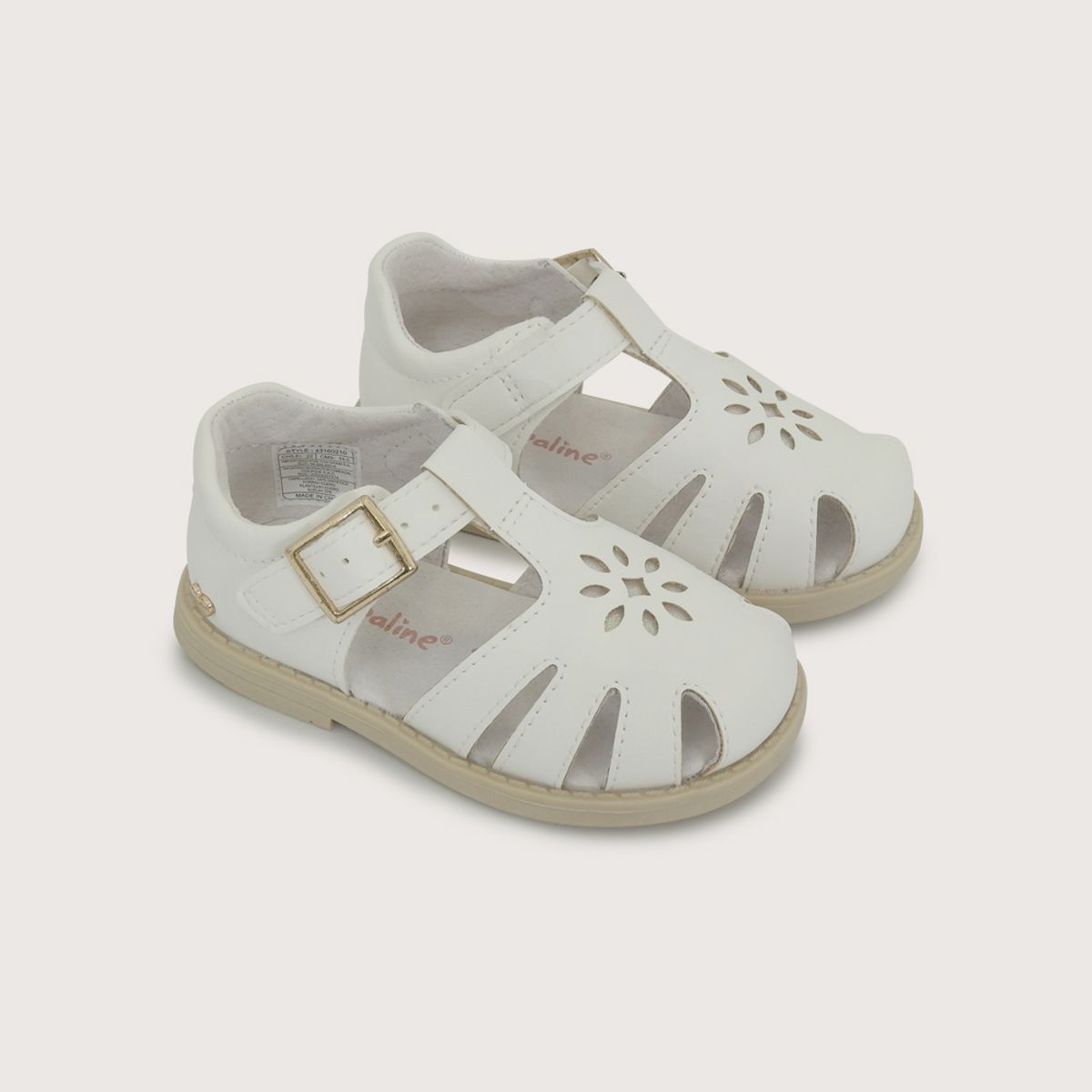 OPALINE - Sandalia blanca de niña