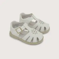 OPALINE - Sandalia blanca de niña