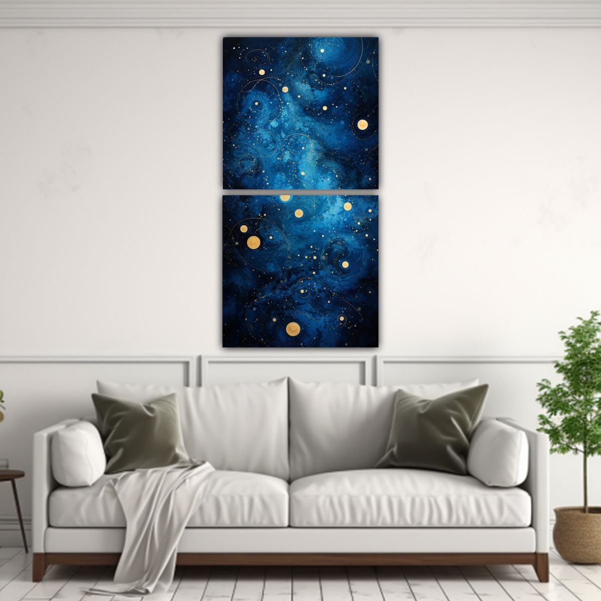 GENERICO - Pinturas Decorativas Juveniles Con Patrones 80x160 Cm