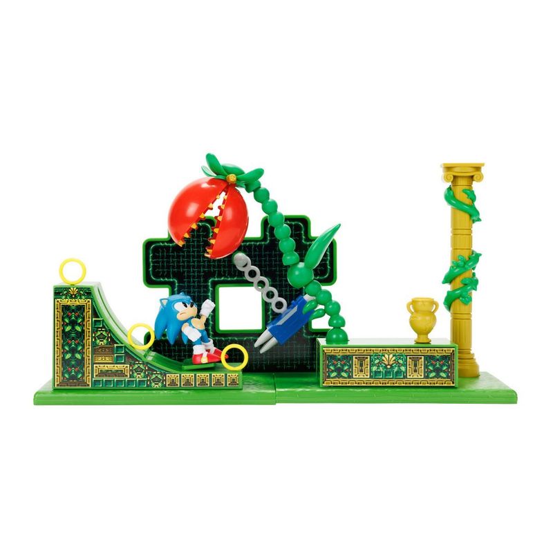 ANSALDO - Playset pista de carreras Sonic figura 6 cm
