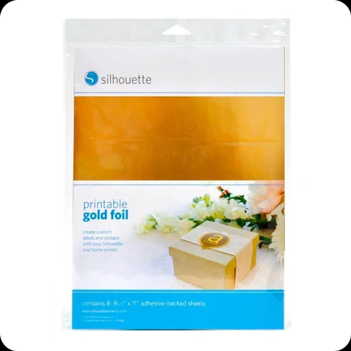 SILHOUETTE - Hoja de oro Imprimible