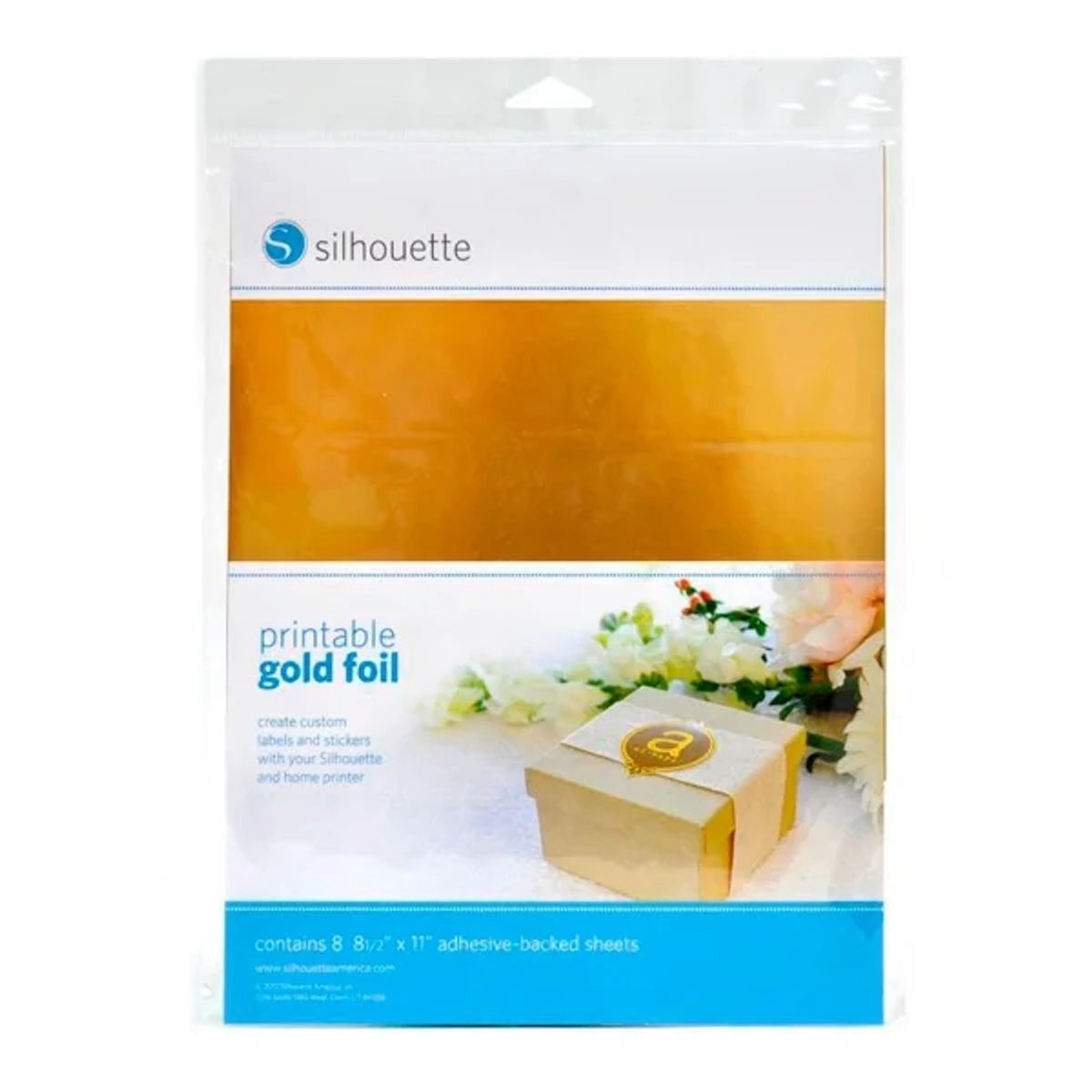 SILHOUETTE - Hoja de oro Imprimible