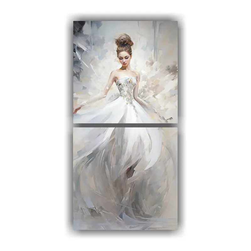 GENERICO - Cuadro Vintage La Grandeza Del Ballet Ruso 70x140 Cm