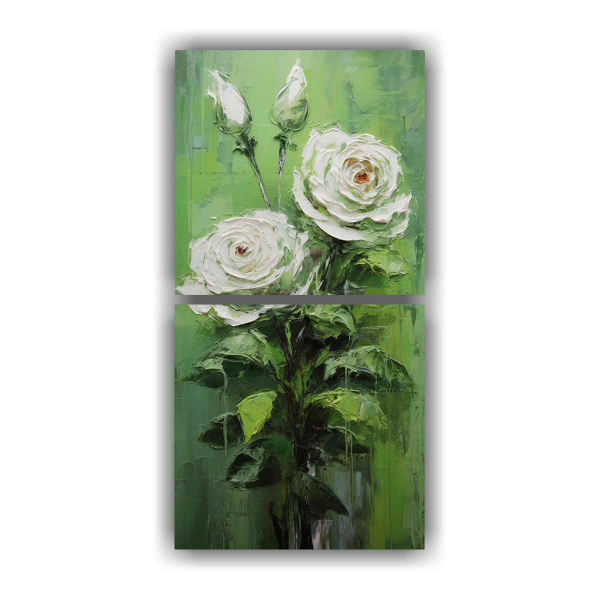 GENERICO - Diseño De Belleza Pintura En Lienzo Estilo Dos 80x160 Cm