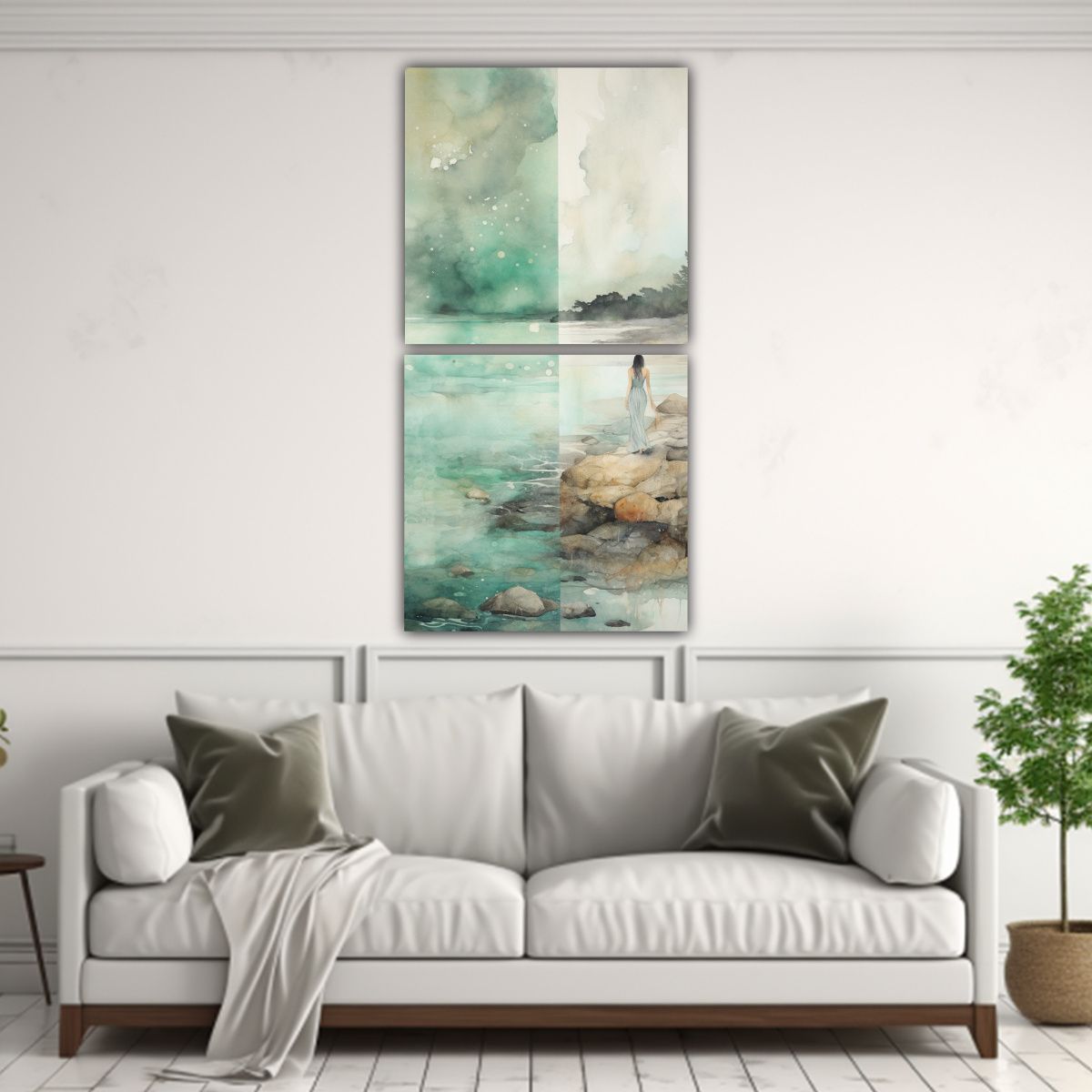 GENERICO - Pintura De Vanguardia Cultural Con Colores 70x140 Cm