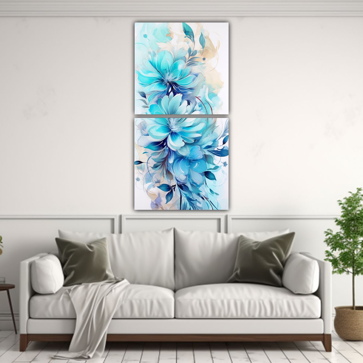 GENERICO - Pinturas Decorativas Estilo Medio Pincel 80x160 Cm