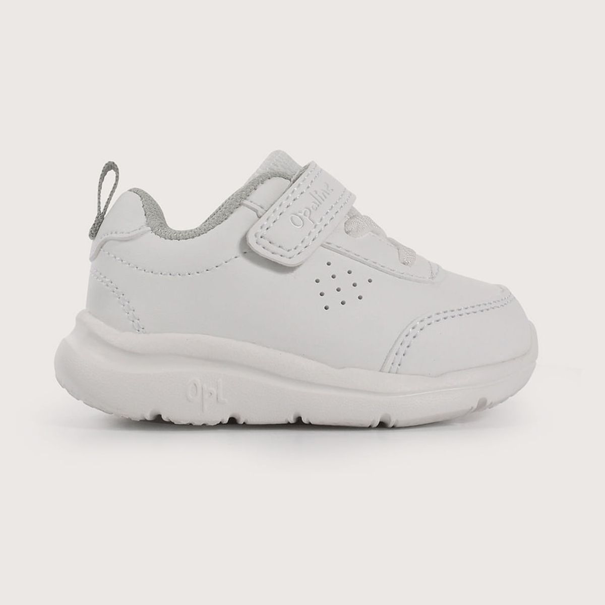 OPALINE - Zapatilla primeros pasos deportiva blanca de niño