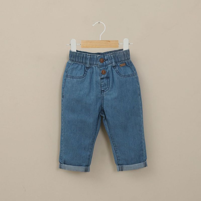 OPALINE - Jeans ligero azul de niño