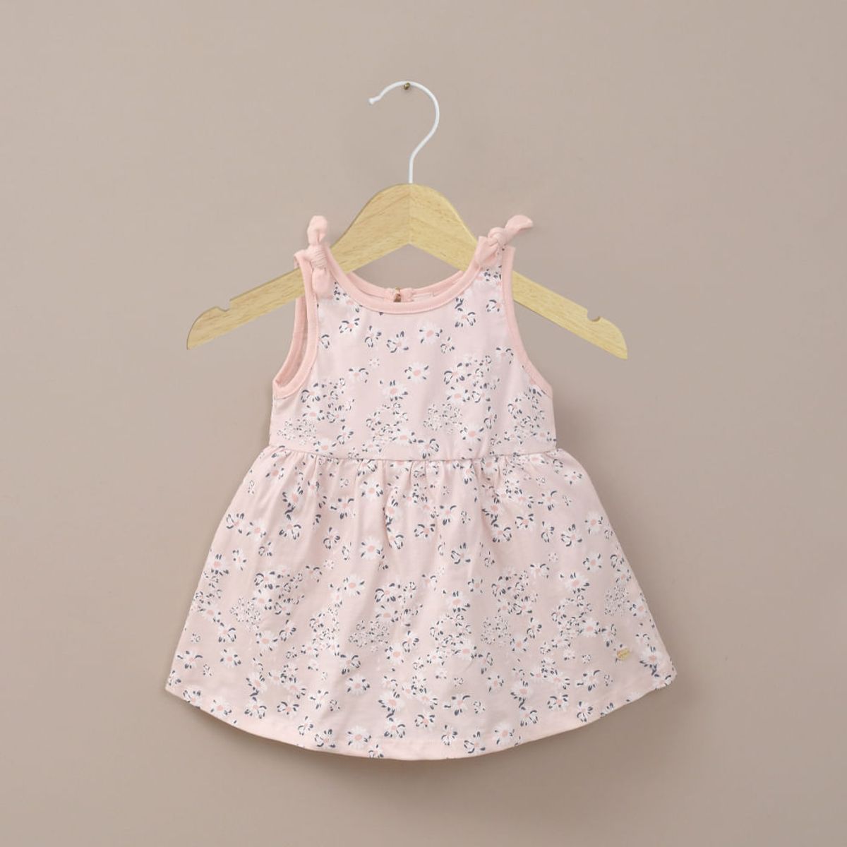 OPALINE - Vestido rosado estampado de niña