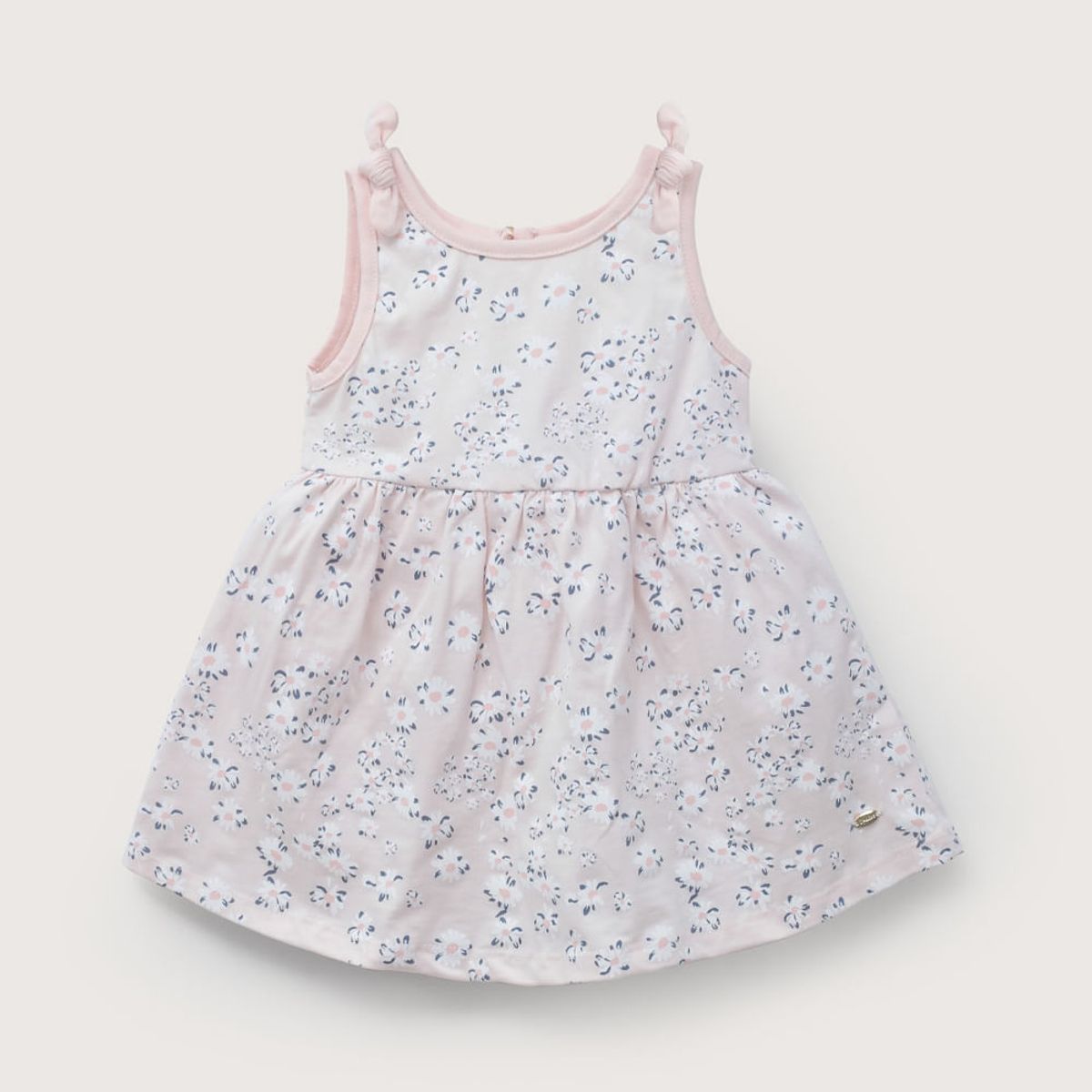 OPALINE - Vestido rosado estampado de niña