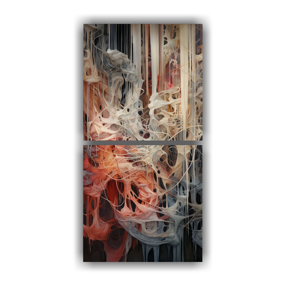 GENERICO - Pinturas Decorativas Con Capas De Memorias 70x140 Cm