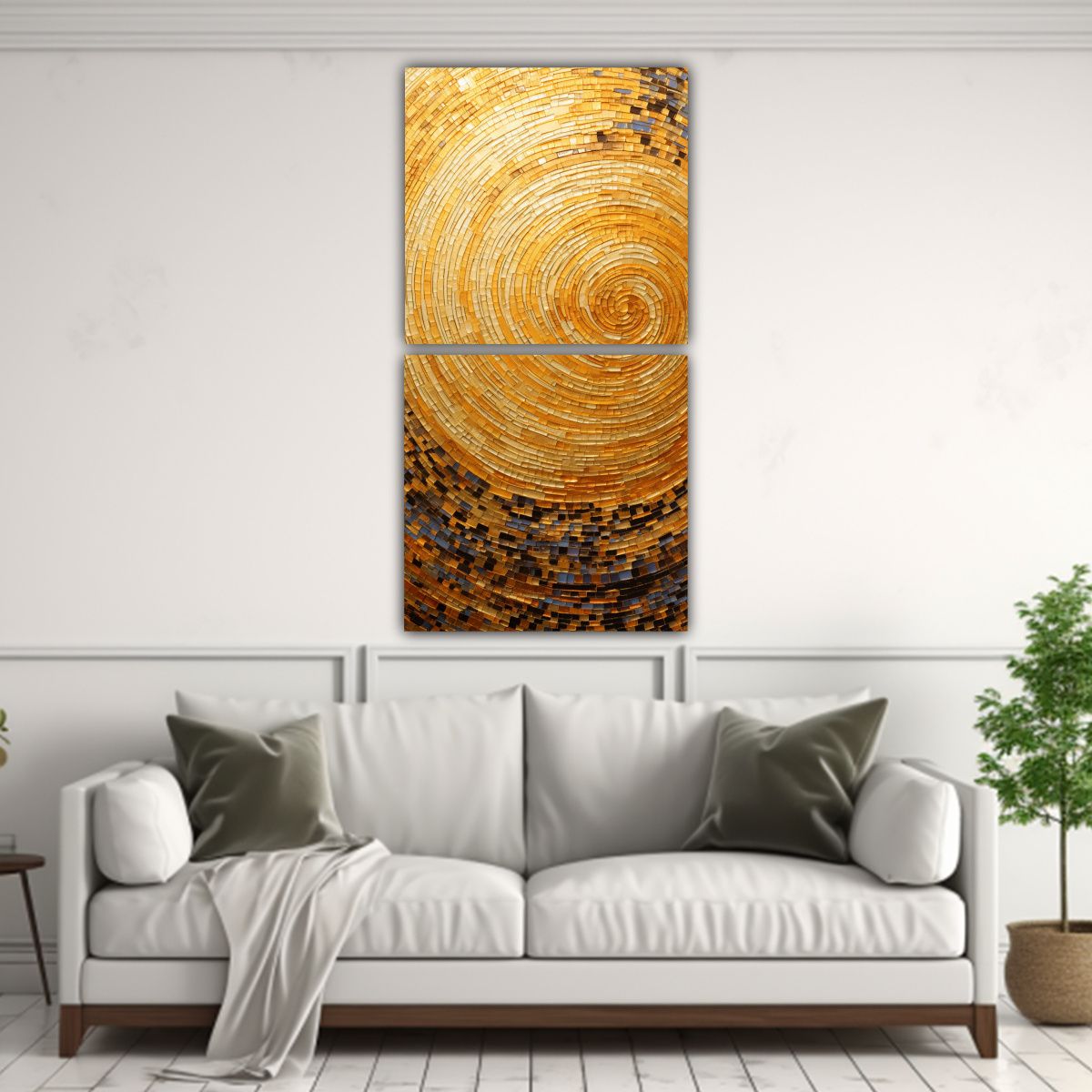 GENERICO - Pinturas De Decoración En Acuarela Estilo 70x140 Cm