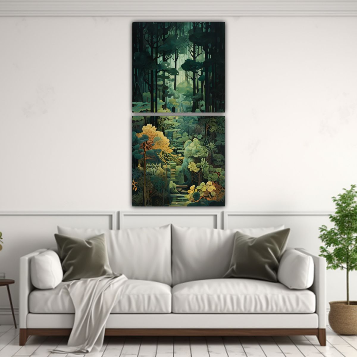 GENERICO - Artes Patron Intenso Viaje Abstracto Por Capas 70x140 Cm