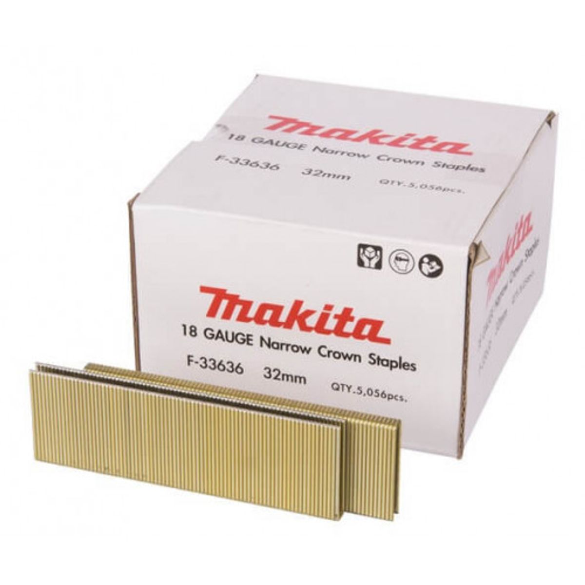Grapa 18 Ga - 1.2mm Largo 35mm 5000u Makita F-33636, marca MAKITA - Foto Principal