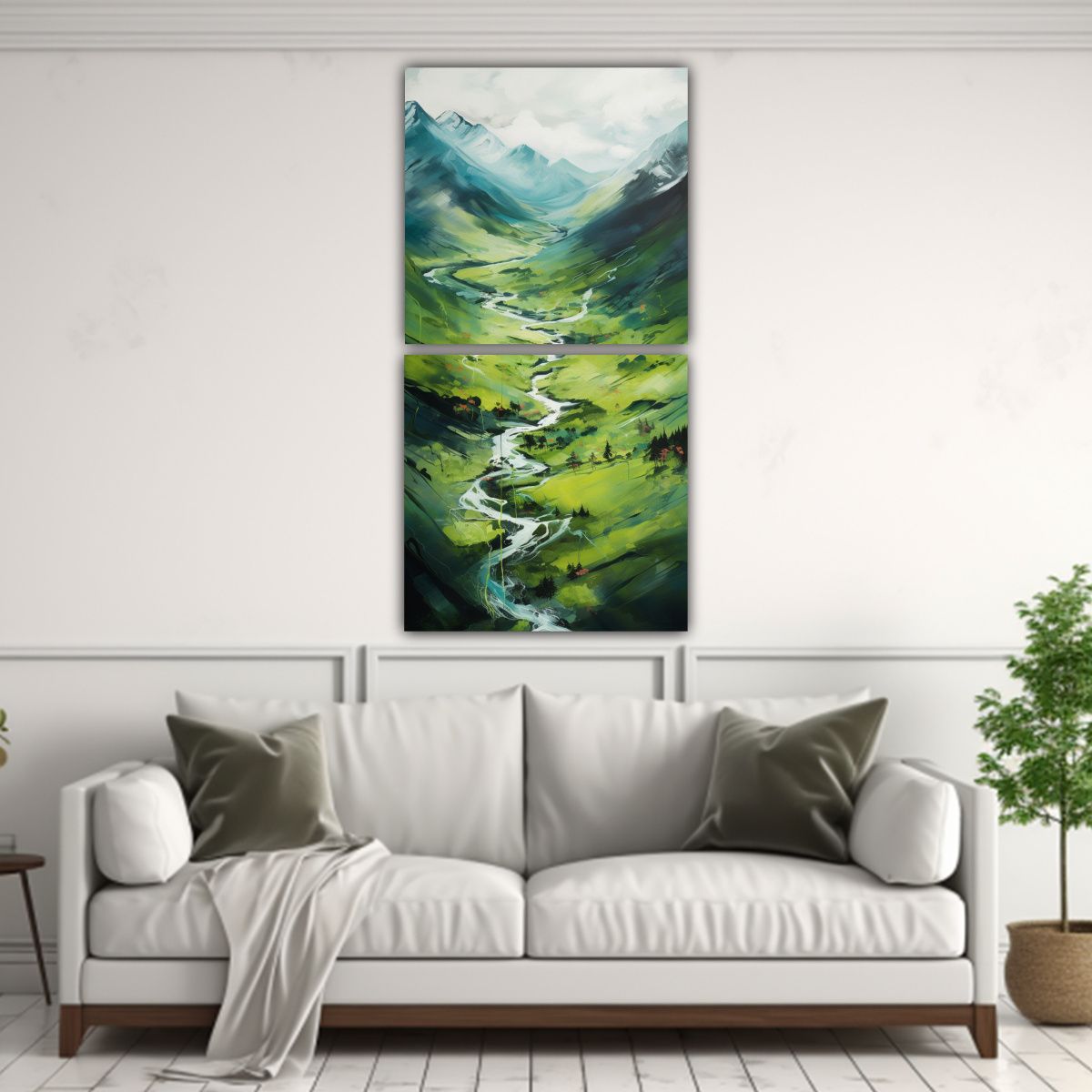 GENERICO - Paisajes De Nueva Zelanda En Una Versión 70x140 Cm