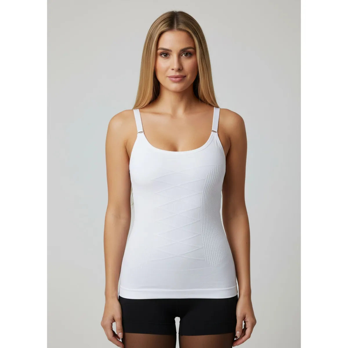 LIKE SHOP - Camiseta Polera Interior Reductora Sin Costura Pabilos B1000