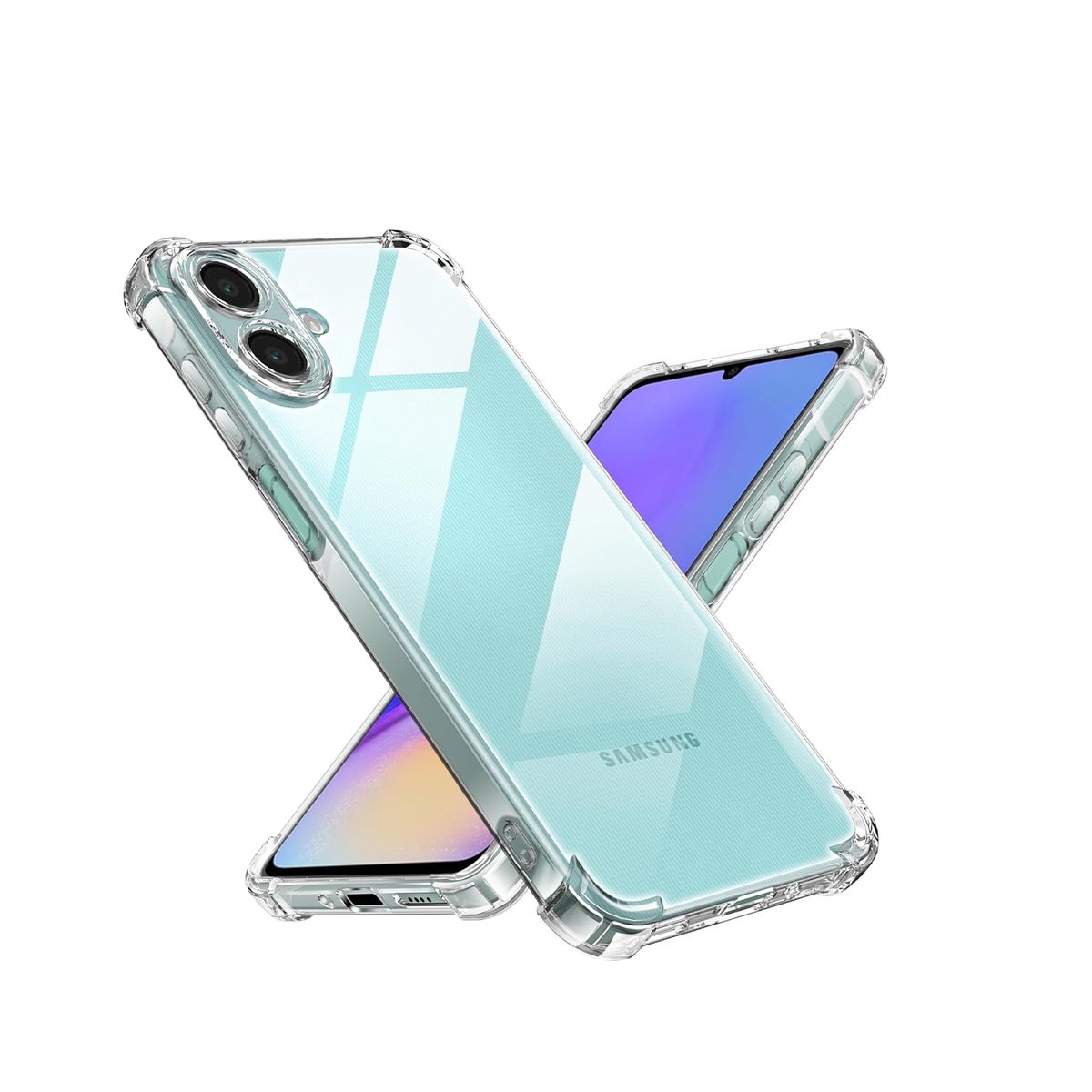 JOIGO - Carcasa Anti Golpes Transparente Para Samsung A07 Reforzado