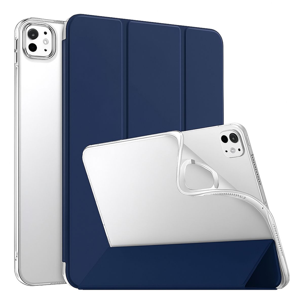 GENERICO - Carcasa iPad Pro 12.9 4ta/5ta/6ta Gen. Cover Smart Azul