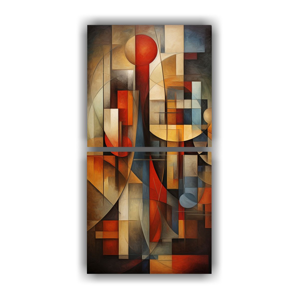 GENERICO - Pinturas Abstractas Modernas Expresión Y 70x140 Cm