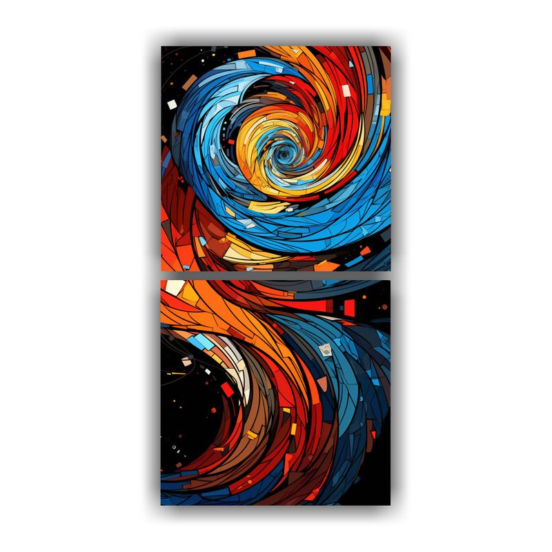 GENERICO - Composiciones Decorativo Belleza Natural Arte 80x160 Cm