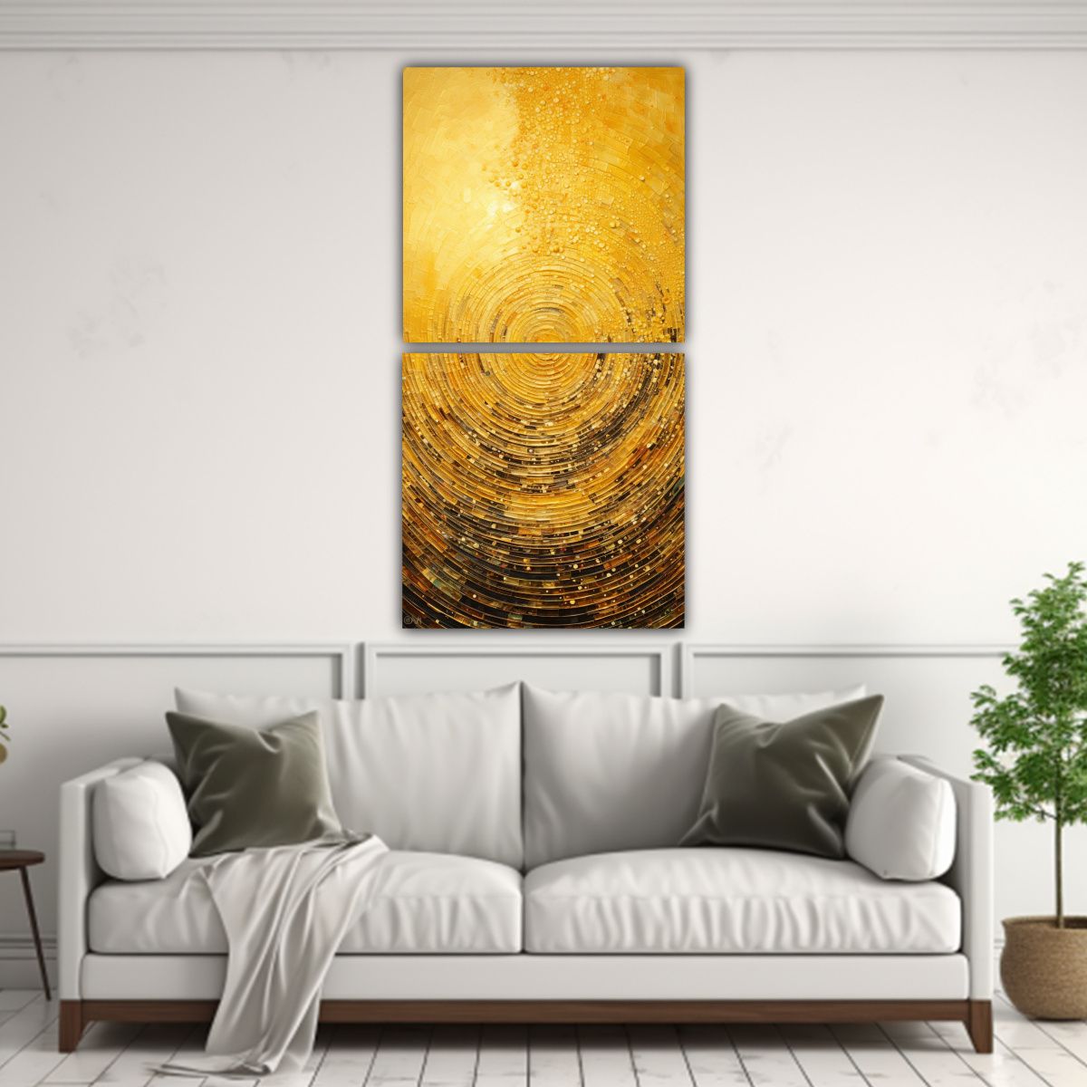 GENERICO - Cuadros Modernos De Luminosidad En Estilo 80x160 Cm