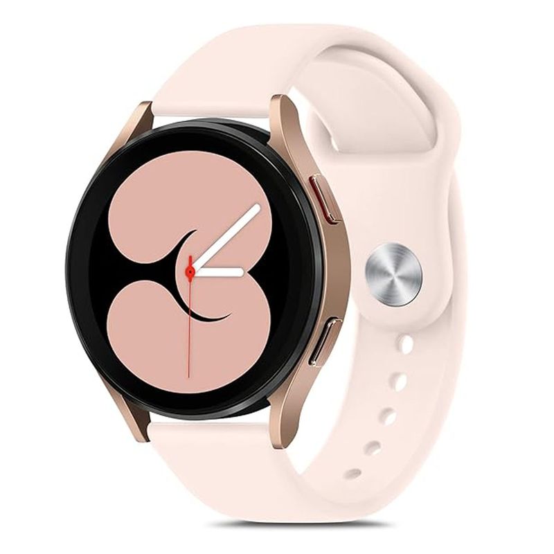 JOIGO - Correa de Goma Compatible Con Samsung Galaxy Watch 22mm Rosa