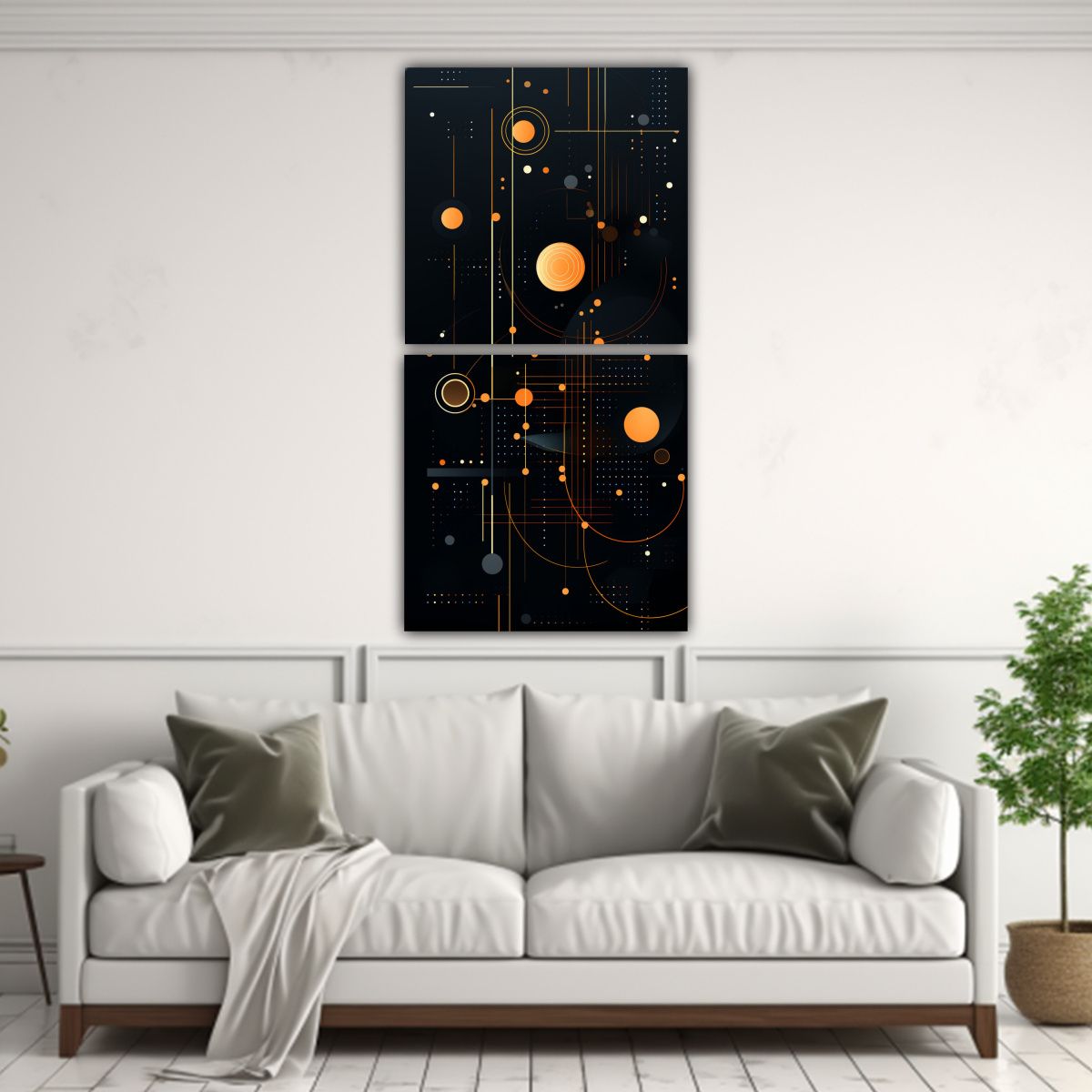 GENERICO - Pinturas Decorativas Cuadros Espectaculares Con 70x140 Cm