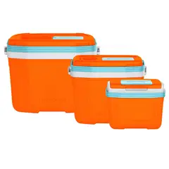 TERMOLAR - COMBO COOLER 8LT, 20LT Y 32LT NARANJO
