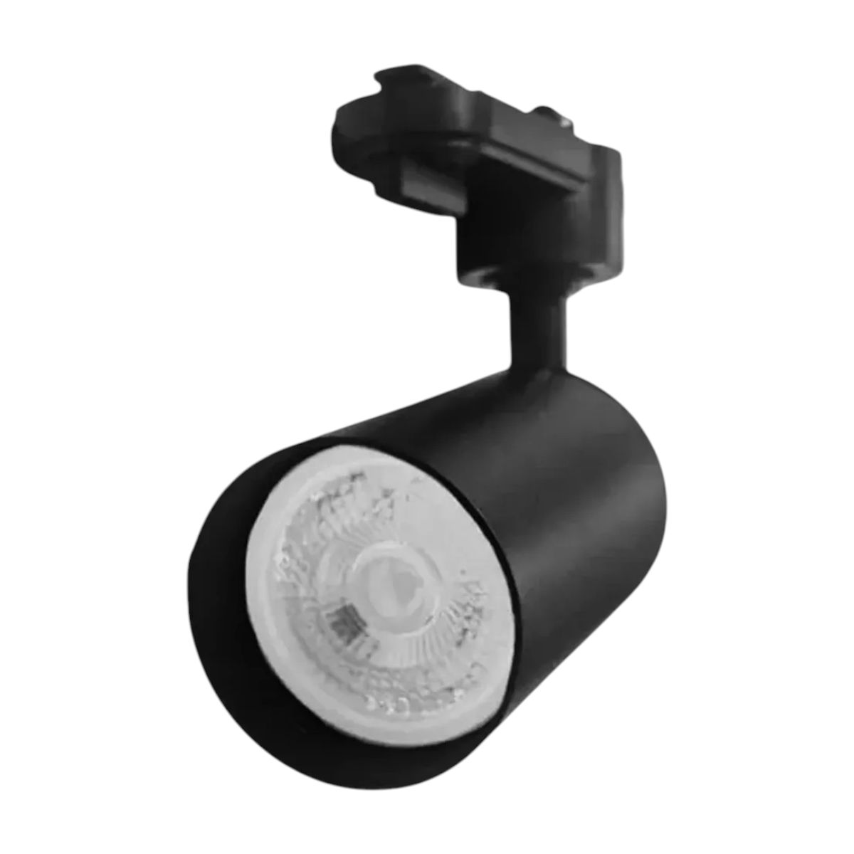 AVC Y VELL MAX - Lámpara 4 Focos Negros Luz Neutra 7W con Riel 1mt