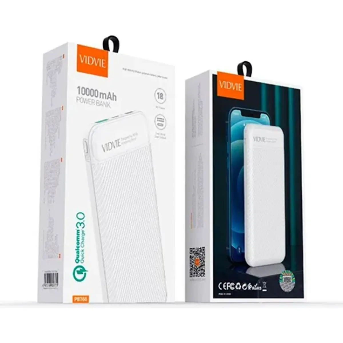 GENERICO - Cargador Portátil Power Bank Vidvie 10000mah 18w