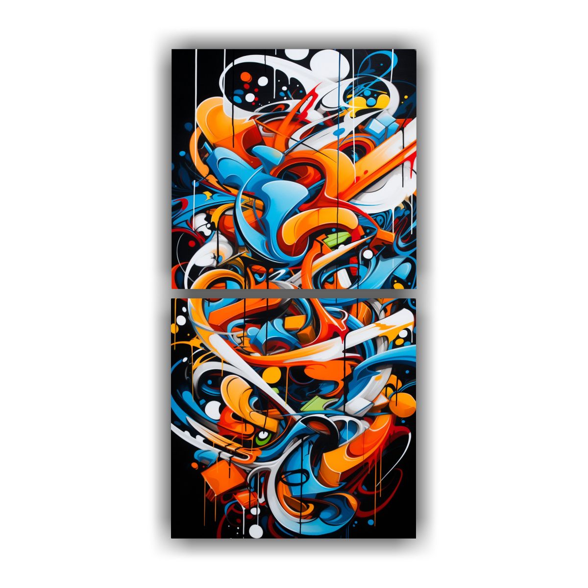 GENERICO - Armonía De Colores En Pinturas Decorativas 70x140 Cm