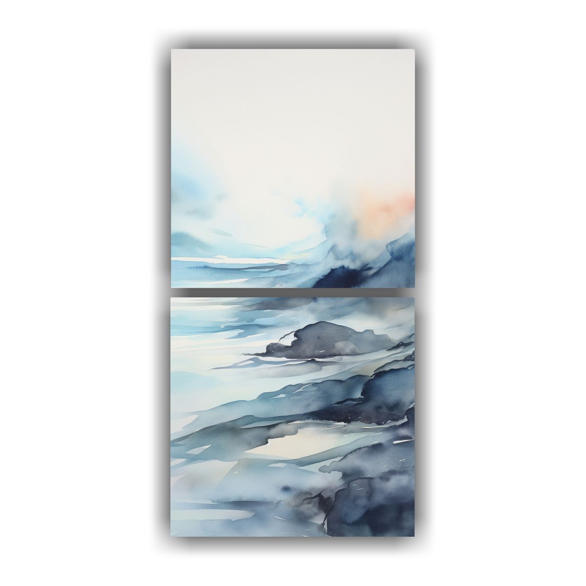 GENERICO - Cuadro Imagen Alegría Representación Abstracta 80x160 Cm