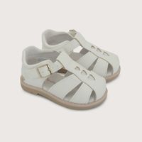 Sandalia primeros pasos blanca de niña