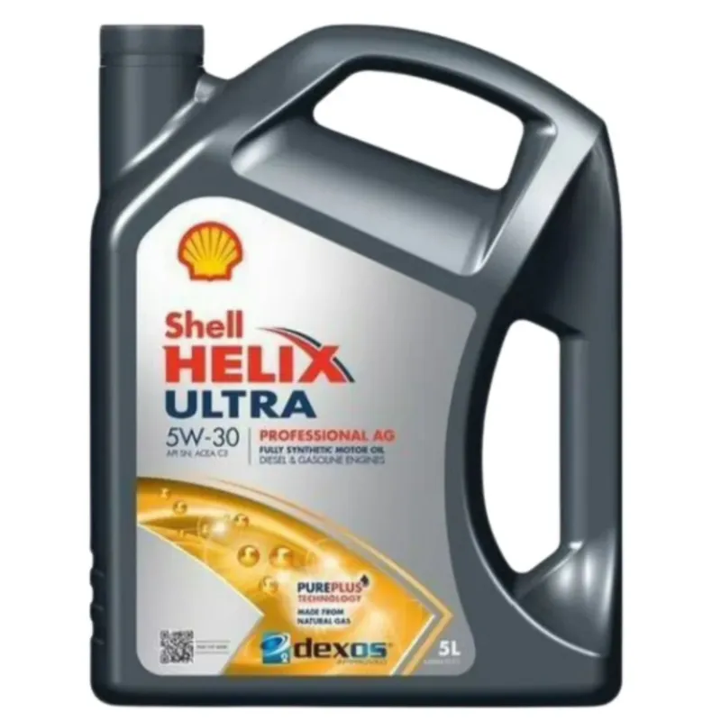 SHELL - Aceite motor 5w30 Shell Helix Ultra Professional AG  5 lts.