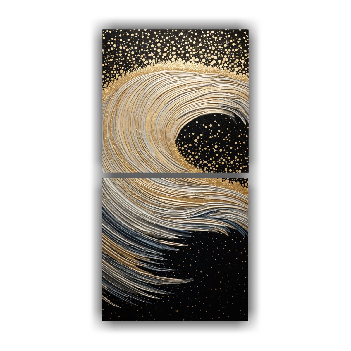 GENERICO - Cuadro Hermoso En Estilo Puntillismo Luminoso De 70x140 Cm