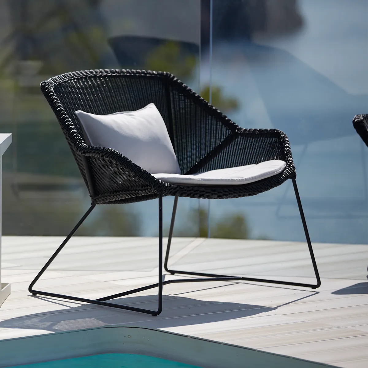 AMERITEX - Sillón Terraza Breeze Negro 1C